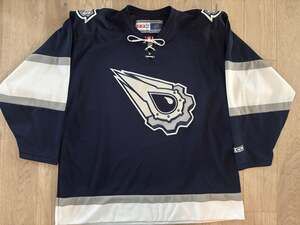 Vintage Edmonton Oilers McFarlane Oil Drop Alternate CCM Hockey Jersey Size XL